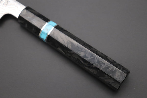 Sukenari Wa Petty Custom Limited Edition, Sukenari HAP-40 Nickel Damascus Wa Petty 165mm (6.4 inch, SCL-503)