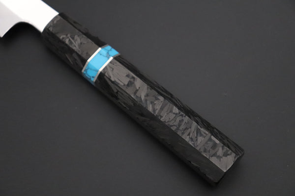 Sukenari Wa Petty SCL-618 VG-XEOS Wa Petty 165mm (6.4 inch) Custom Limited Edition, Sukenari VG-XEOS Clad Wa Petty 165mm - Double Shinogi, Mirror Polish (6.4 inch, SCL-618)