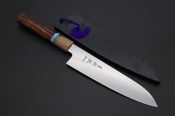 Sukenari Wa Santoku SCL-463 HAP40 Wa Santoku 190mm (7.4 inch) Custom Limited Edition, Sukenari HAP-40 Clad Wa Santoku 190mm (7.4 inch, SCL-463)