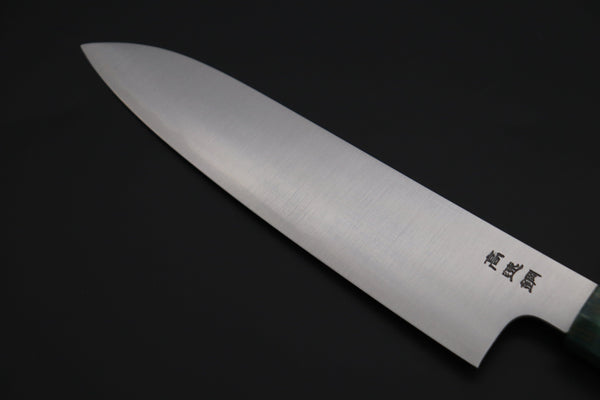 Sukenari Wa Santoku SCL-597 HAP40 Wa Santoku 190mm (7.4 inch) Custom Limited Edition, Sukenari HAP-40 Clad Wa Santoku 190mm (7.4 inch, SCL-597)