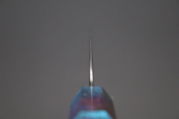 Sukenari Wa Santoku Custom Limited Edition, Sukenari HAP-40 Nickel Damascus Wa Santoku 190mm (7.4 inch, SCL-579)