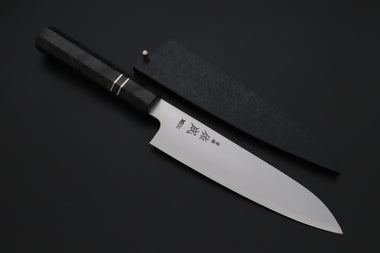 Sukenari Wa Santoku SCL-655 VG-XEOS Wa Santoku 190mm (7.4 inch) Custom Limited Edition, Sukenari VG-XEOS Clad Wa Santoku 190mm (7.4 inch, SCL-655)