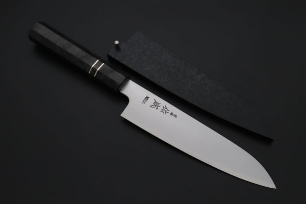 Sukenari Wa Santoku SCL-655 VG-XEOS Wa Santoku 190mm (7.4 inch) Custom Limited Edition, Sukenari VG-XEOS Clad Wa Santoku 190mm (7.4 inch, SCL-655)