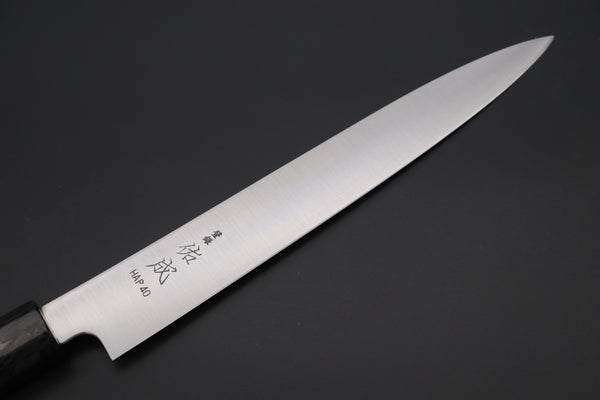 Sukenari Wa Sujihiki Custom Limited Edition, Sukenari HAP-40 Clad Wa Sujihiki 240mm (9.4 inch, SCL-489)