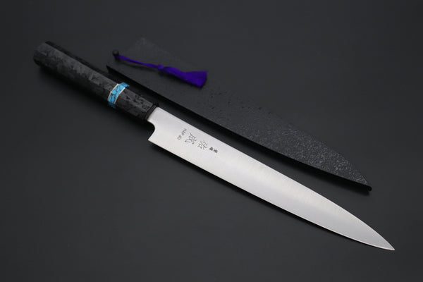 Sukenari Wa Sujihiki Custom Limited Edition, Sukenari HAP-40 Clad Wa Sujihiki 240mm (9.4 inch, SCL-489)