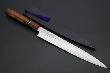 Sukenari Wa Sujihiki Custom Limited Edition, Sukenari HAP-40 Clad Wa Sujihiki 240mm (9.4 inch, SCL-491)