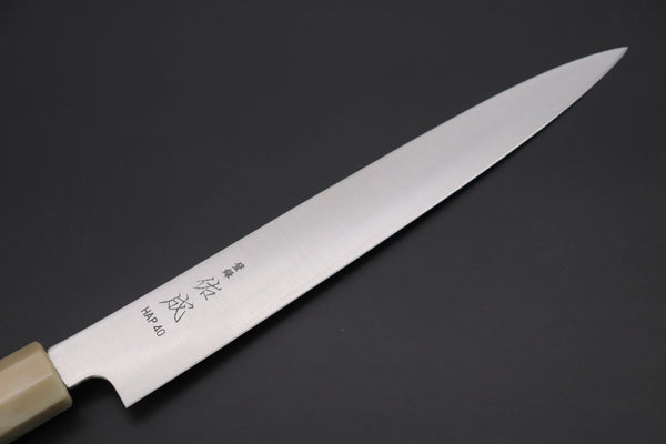 Sukenari Wa Sujihiki Custom Limited Edition, Sukenari HAP-40 Clad Wa Sujihiki 240mm (9.4 inch, SCL-492)