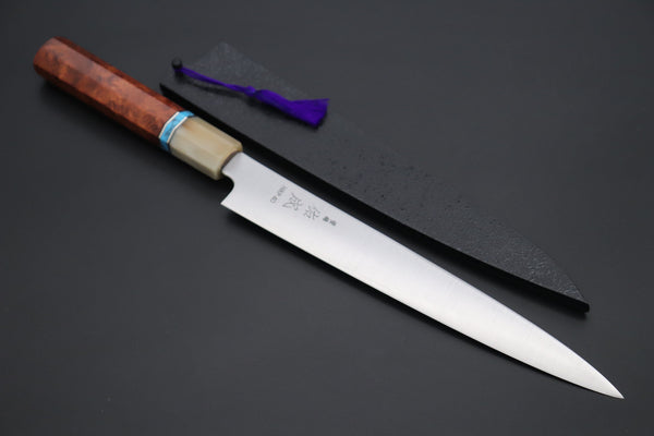 Sukenari Wa Sujihiki Custom Limited Edition, Sukenari HAP-40 Clad Wa Sujihiki 240mm (9.4 inch, SCL-492)