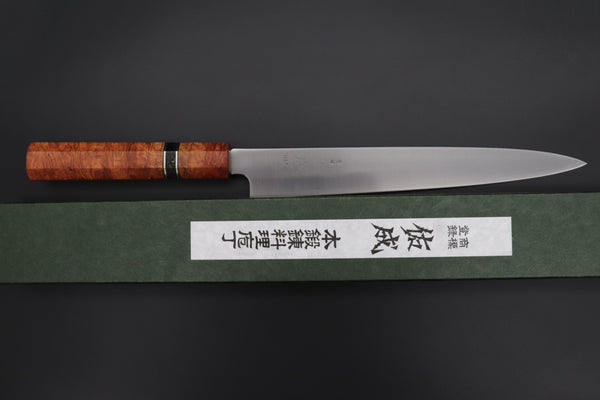 Sukenari Wa Sujihiki Custom Limited Edition, Sukenari HAP-40 Clad Wa Sujihiki 240mm (9.4 inch, SCL-495)