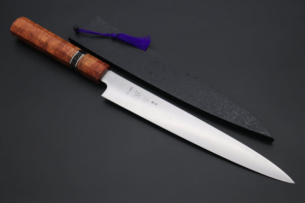 Sukenari Wa Sujihiki Custom Limited Edition, Sukenari HAP-40 Clad Wa Sujihiki 240mm (9.4 inch, SCL-495)