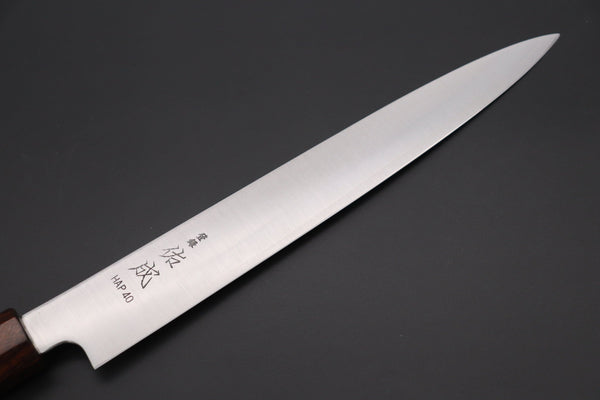 Sukenari Wa Sujihiki Custom Limited Edition, Sukenari HAP-40 Clad Wa Sujihiki 240mm (9.4 inch, SCL-498)