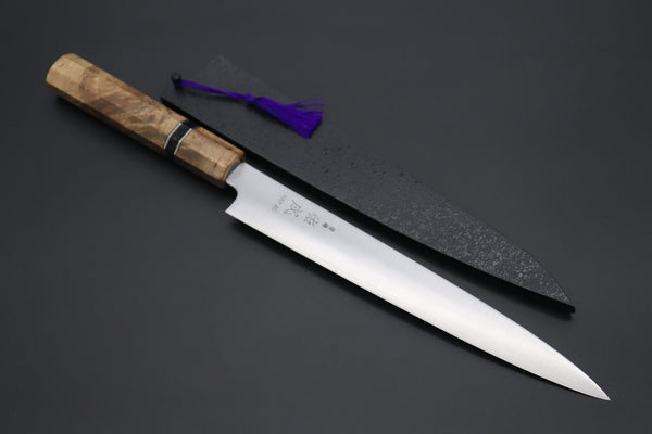 Sukenari Wa Sujihiki Custom Limited Edition, Sukenari HAP-40 Clad Wa Sujihiki 240mm (9.4 inch, SCL-499)