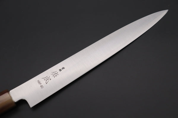 Sukenari Wa Sujihiki Custom Limited Edition, Sukenari HAP-40 Clad Wa Sujihiki 240mm (9.4 inch, SCL-500)