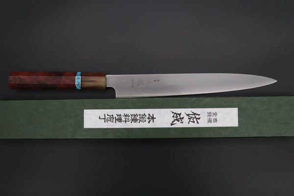 Sukenari Wa Sujihiki Custom Limited Edition, Sukenari HAP-40 Clad Wa Sujihiki 240mm (9.4 inch, SCL-500)