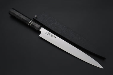 Sukenari Wa Sujihiki SCL-664 VG-XEOS Wa Sujihiki 240mm (9.4 inch) Custom Limited Edition, Sukenari VG-XEOS Clad Wa Sujihiki 240mm (8.2 inch, SCL-664)
