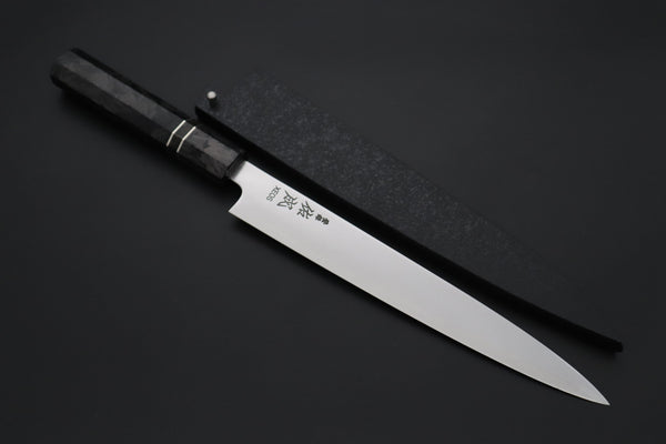 Sukenari Wa Sujihiki SCL-664 VG-XEOS Wa Sujihiki 240mm (9.4 inch) Custom Limited Edition, Sukenari VG-XEOS Clad Wa Sujihiki 240mm (8.2 inch, SCL-664)