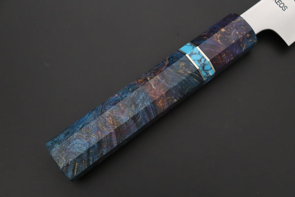 Sukenari Wa Sujihiki SCL-665 VG-XEOS Wa Sujihiki 240mm (9.4 inch) Custom Limited Edition, Sukenari VG-XEOS Clad Wa Sujihiki 240mm (8.2 inch, SCL-665)
