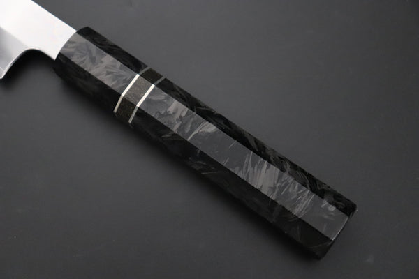 Sukenari Wa Sujihiki SCL-631 VG-XEOS Wa Sujihiki 270mm (10.6 inch) Custom Limited Edition, Sukenari VG-XEOS Clad Wa Sujihiki 270mm - Double Shinogi, Mirror Polish (10.6 inch, SCL-631)