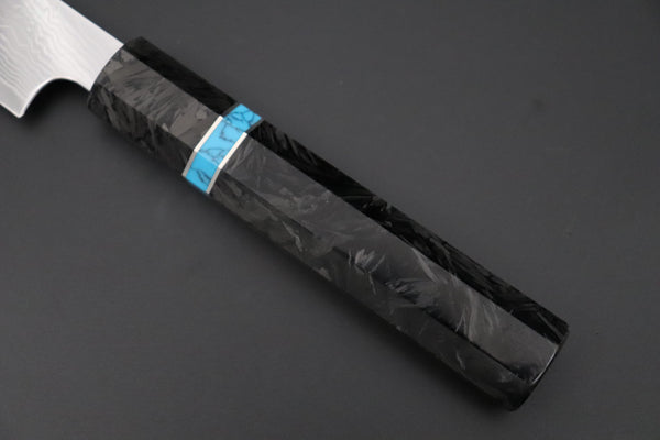 Sukenari Wa Sujihiki SCL-652 VG-XEOS Wa Sujihiki 240mm (9.4 inch) Custom Limited Edition, Sukenari VG-XEOS Nickel Damascus Wa Sujihiki 240mm (9.4 inch, SCL-652)