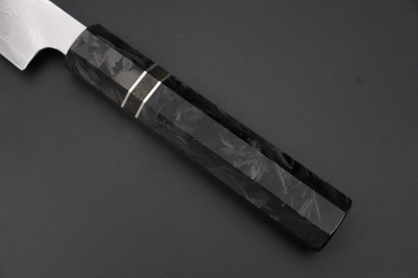 Sukenari Wa Sujihiki SCL-653 VG-XEOS Wa Sujihiki 240mm (9.4 inch) Custom Limited Edition, Sukenari VG-XEOS Nickel Damascus Wa Sujihiki 240mm (9.4 inch, SCL-653)