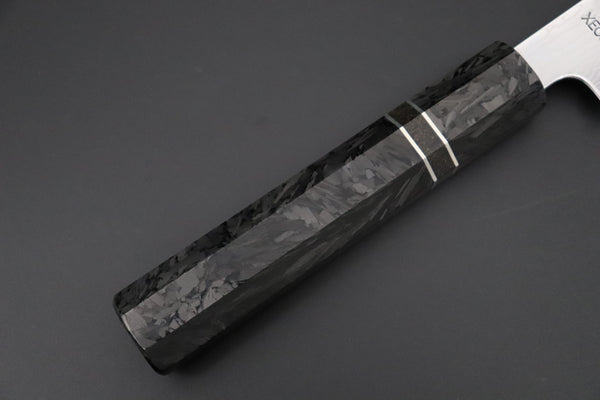 Sukenari Wa Sujihiki SCL-653 VG-XEOS Wa Sujihiki 240mm (9.4 inch) Custom Limited Edition, Sukenari VG-XEOS Nickel Damascus Wa Sujihiki 240mm (9.4 inch, SCL-653)
