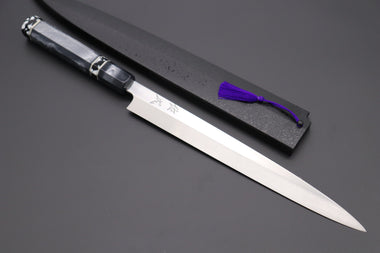 Sukenari Yanagiba Honyaki SG-II HSG-1 Yanagiba 270mm (10.6 Inch) / Right Handed Custom Limited Edition, Sukenari Honyaki SG-II Series HSG-1 Yanagiba 270mm (10.6 Inch, Single Bevel Edge)