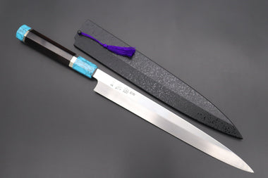 Sukenari Yanagiba SCL-442 SG-II Yanagiba 270mm (10.6inch) / Right Handed Custom Limited Edition, Sukenari Special Steel Series SG-II Hon Kasumi Yanagiba 270mm (10.6 inch, Single Bevel Edge, SCL-442)