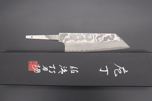 Takeshi Saji Bunka “Build Your Dream Knife” Takeshi Saji VG-10 Custom Black Nickel Damascus TSBO-10 Bunka 165mm (6.4 Inch)