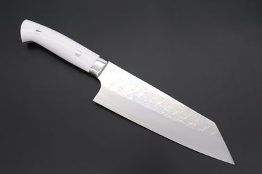 Takeshi Saji Bunka Takeshi Saji SRS-13 Custom Series Bunka 175mm (6.8 inch, White Corian Handle)