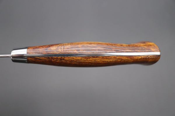 Takeshi Saji Bunka Takeshi Saji SRS-13 Hammer Forged, Custom Handmade Handle Series Bunka 170mm (6.6 inch, Ironwood Handle)