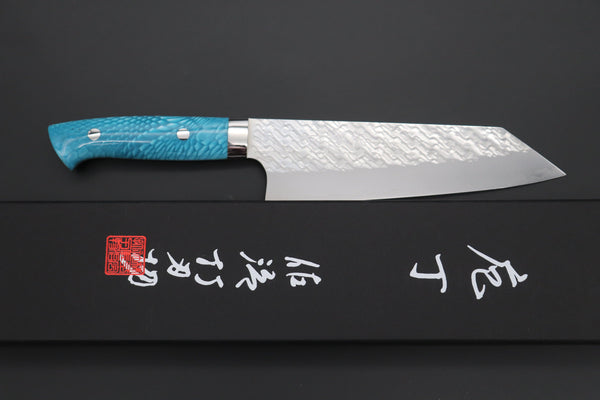 Takeshi Saji Bunka Takeshi Saji SUMMIT ― Limited Edition Custom Series SMT-1030 STRIX SAN-MAI Custom Hammered Bunka 175mm (6.8 Inch)