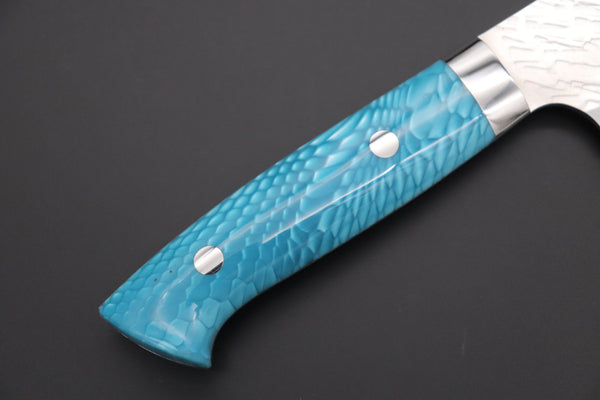 Takeshi Saji Bunka Takeshi Saji SUMMIT ― Limited Edition Custom Series SMT-1030 STRIX SAN-MAI Custom Hammered Bunka 175mm (6.8 Inch)