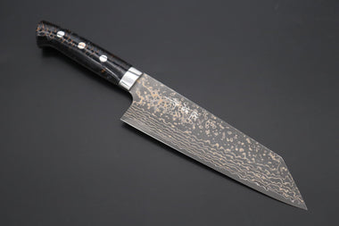 Takeshi Saji Bunka Takeshi Saji SUMMIT ― Limited Edition Custom Series SMT-1044 VG-10W Multi-Colored Golden-Rainbow Damascus Bunka 175mm (6.8 Inch)