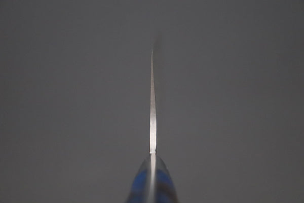 Takeshi Saji Bunka Takeshi Saji SUMMIT ― Limited Edition Custom Series SMT-1045 VG-10W Multi-Colored Golden-Rainbow Damascus Bunka 175mm (6.8 Inch)