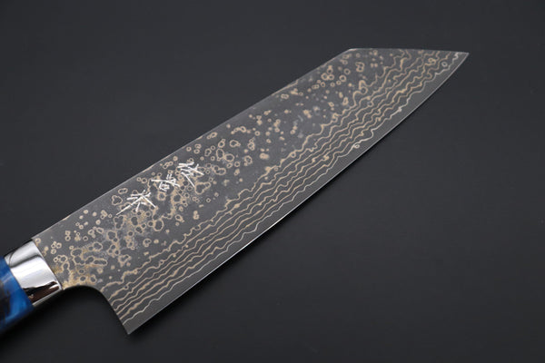 Takeshi Saji Bunka Takeshi Saji SUMMIT ― Limited Edition Custom Series SMT-1045 VG-10W Multi-Colored Golden-Rainbow Damascus Bunka 175mm (6.8 Inch)