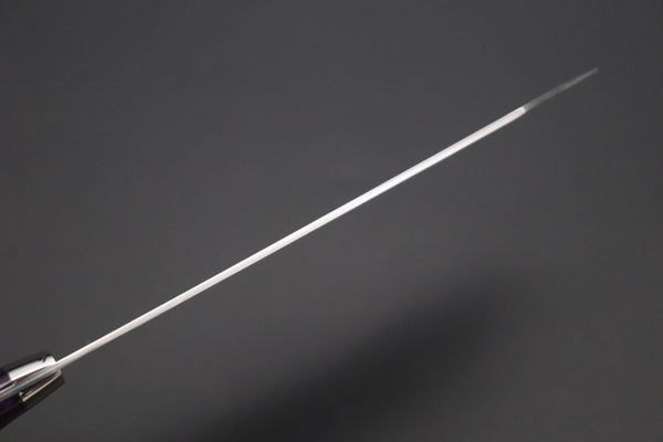 Takeshi Saji Bunka Takeshi Saji SUMMIT ― Limited Edition Custom Series SMT-1046 VG-10W Multi-Colored Golden-Rainbow Damascus Bunka 175mm (6.8 Inch)