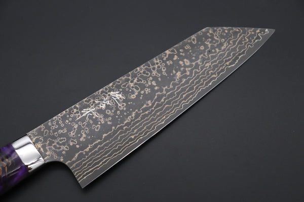 Takeshi Saji Bunka Takeshi Saji SUMMIT ― Limited Edition Custom Series SMT-1046 VG-10W Multi-Colored Golden-Rainbow Damascus Bunka 175mm (6.8 Inch)