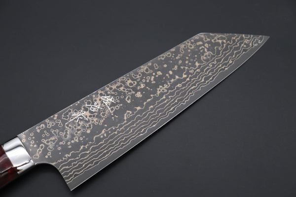 Takeshi Saji Bunka Takeshi Saji SUMMIT ― Limited Edition Custom Series SMT-1047 VG-10W Multi-Colored Golden-Rainbow Damascus Bunka 175mm (6.8 Inch)