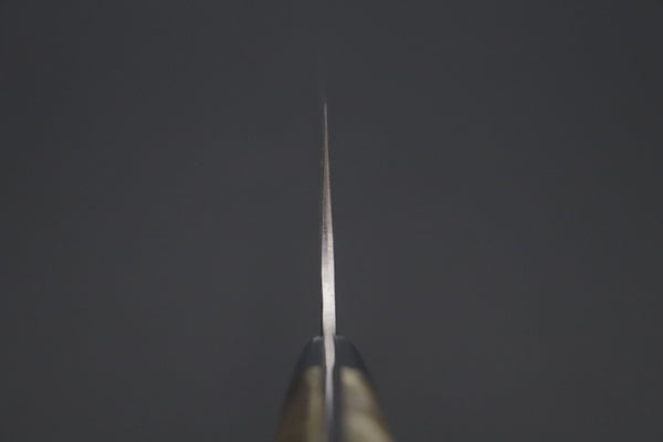 Takeshi Saji Bunka Takeshi Saji SUMMIT ― Limited Edition Custom Series SMT-1079 VG-10W Multi-Colored Golden-Rainbow Damascus Bunka 175mm (6.8 Inch)