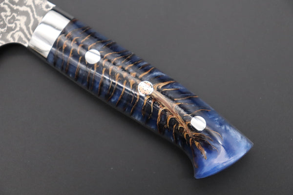 Takeshi Saji Bunka Takeshi Saji SUMMIT ― Limited Edition Custom Series SMT-855 R-2 Custom Damascus Bunka 175mm (6.8 Inch)