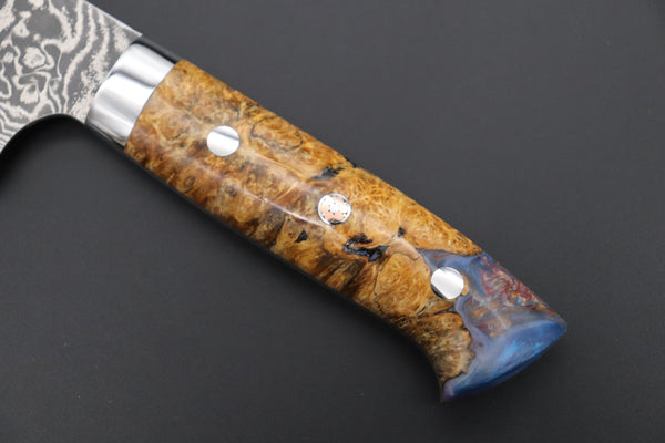 Takeshi Saji Bunka Takeshi Saji SUMMIT ― Limited Edition Custom Series SMT-858 R-2 Custom Damascus Bunka 175mm (6.8 Inch)