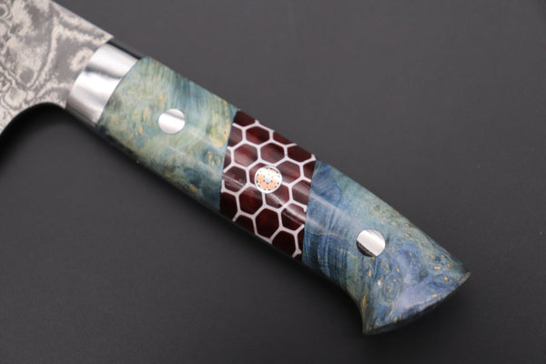 Takeshi Saji Bunka Takeshi Saji SUMMIT ― Limited Edition Custom Series SMT-860 R-2 Custom Damascus Bunka 175mm (6.8 Inch)