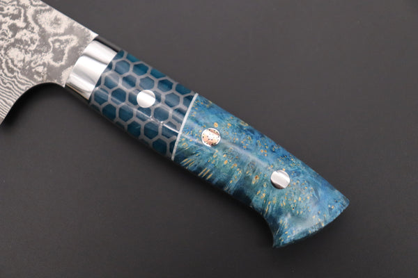 Takeshi Saji Bunka Takeshi Saji SUMMIT ― Limited Edition Custom Series SMT-861 R-2 Custom Damascus Bunka 175mm (6.8 Inch)