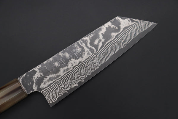 Takeshi Saji Bunka Takeshi Saji SUMMIT ― Limited Edition Custom Series VG-10 Custom Damascus Bunka 165mm (6.4 Inch, STCL-313)