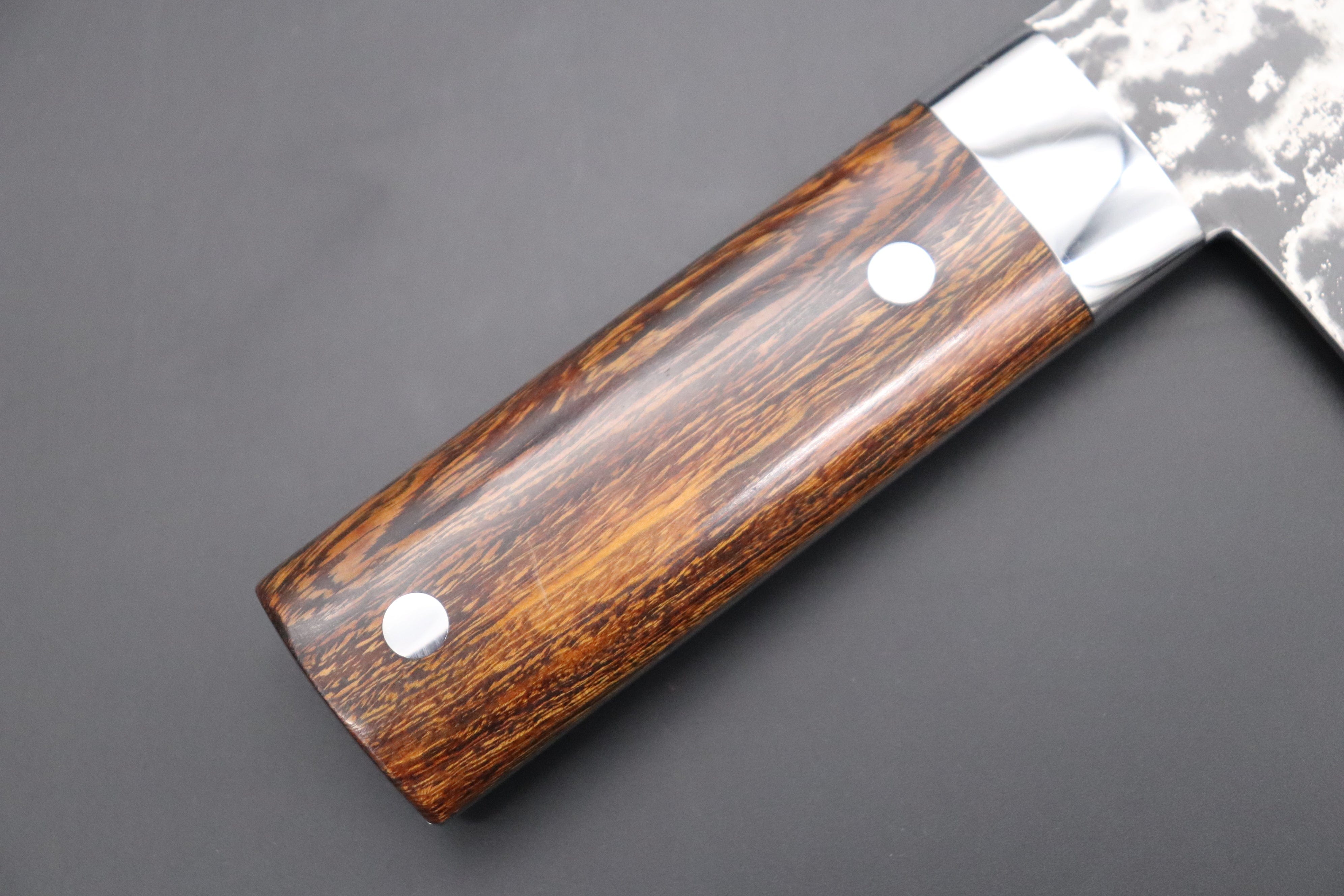 Misono Molybdenum Fruit Knife with Wooden Saya Sheath