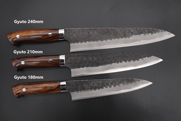 Takeshi Saji Gyuto ASBI-6 Gyuto 210mm Takeshi Saji Aogami Super Custom Series Gyuto (180mm to 270mm, 4 sizes, Ironwood Handle)