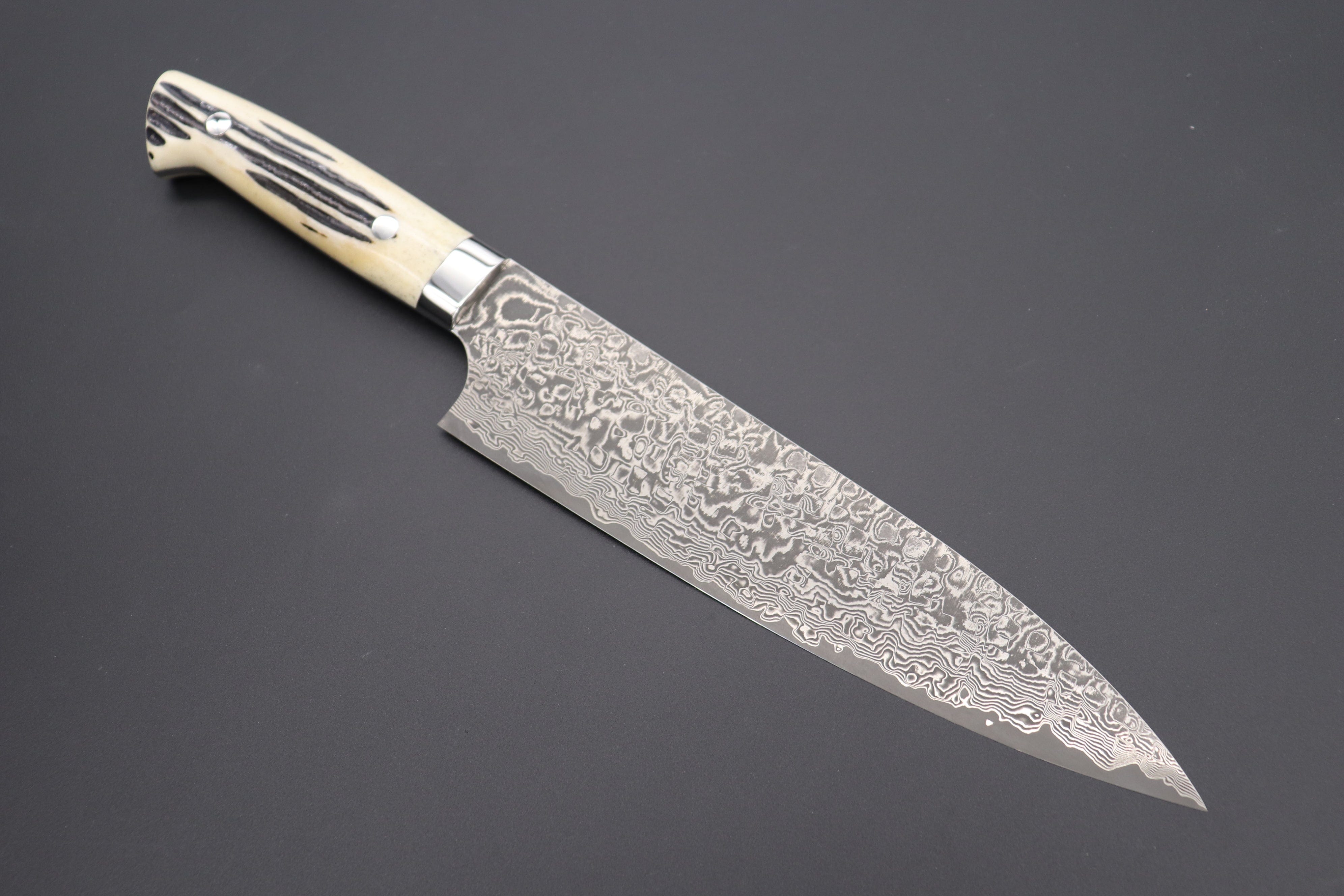 Takeshi Saji R-2 Custom Damascus Wild Series Gyuto