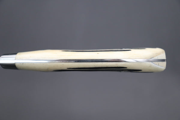Takeshi Saji Gyuto Takeshi Saji SRS-13 Hammer Forged, Custom Handmade Handle Series "Designed By Nomura" Gyuto (210mm and 240mm, 2 Sizes, Stag Bone Handle)