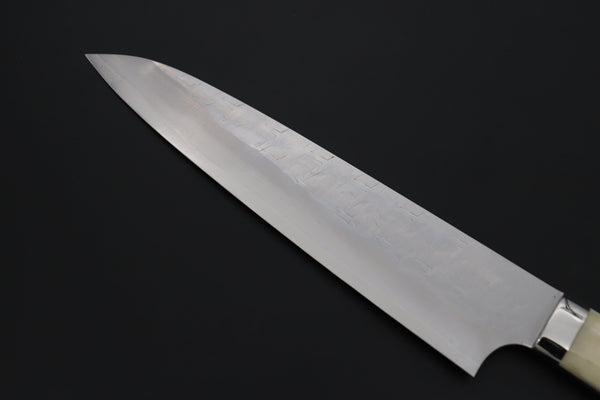Takeshi Saji Gyuto TS-13 Gyuto 240mm (9.4 inch) Takeshi Saji SRS-13 Hammer Forged, Custom Handmade Handle Series TS-13 Gyuto 240mm (9.4 Inch, Stag Bone Handle)