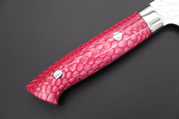 Takeshi Saji Gyuto Takeshi Saji SUMMIT ― Limited Edition Custom Series SMT-1035 STRIX SAN-MAI Custom Hammered Gyuto 210mm (8.2 Inch)